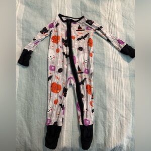 Little Sleepies Halloween zippies 0-3mo